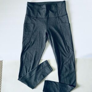 Athleta Sz XS  High-Waisted Leggings Grey